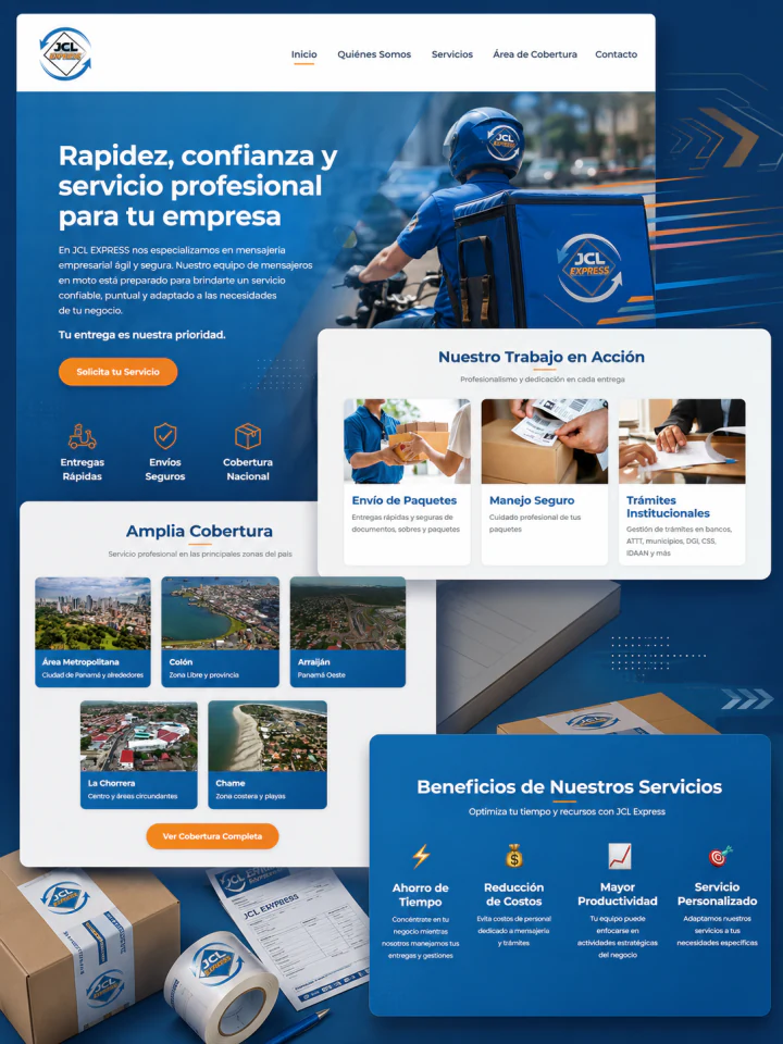 Web de JCL Express