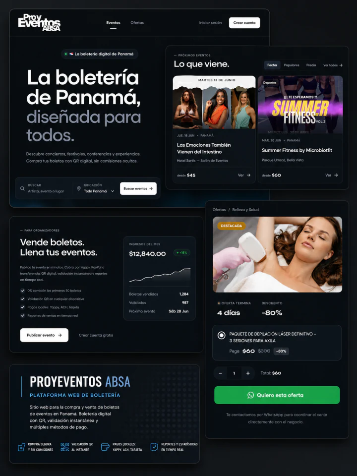 Web de Proyeventos
